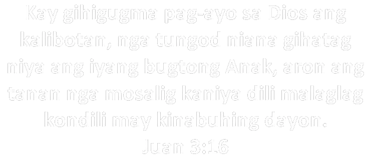 Bersikulo sa Bibliya: Juan 3:16